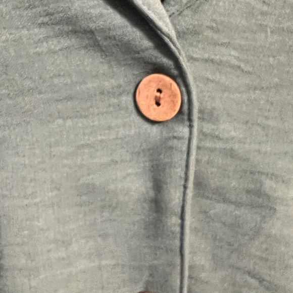 Fortune & Ivy Sea Green Short Sleeve Button Down XL - Picture 5 of 9